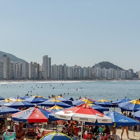 Apto - Predio De Frente Para Praia - Asturias - Guaruja - 2 Vagas Garagem - Wi-Fi E Ar Condicionado Eksteriør bilde