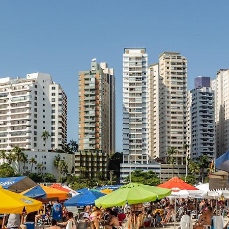 Apto - Predio De Frente Para Praia - Asturias - Guaruja - 2 Vagas Garagem - Wi-Fi E Ar Condicionado Eksteriør bilde