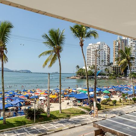 Apto - Predio De Frente Para Praia - Asturias - Guaruja - 2 Vagas Garagem - Wi-Fi E Ar Condicionado Eksteriør bilde